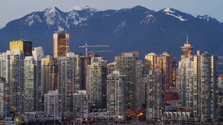 Vancouver skyline. 
