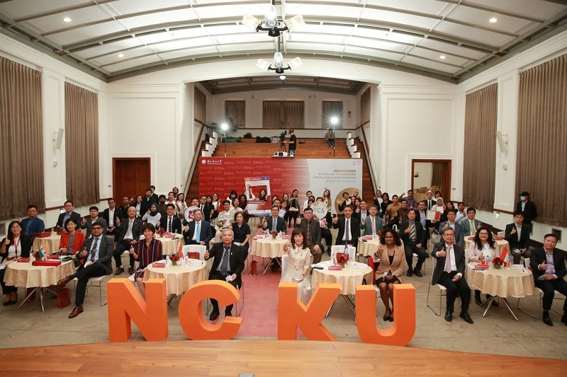 Taiwan’s NCKU gifts 62 foreign PhD students with scholarships. (NCKU photo)
