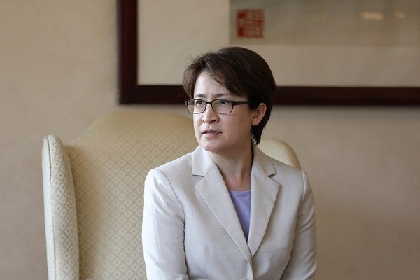 Taiwanese Representative to U.S. Hsiao Bi-khim. 
