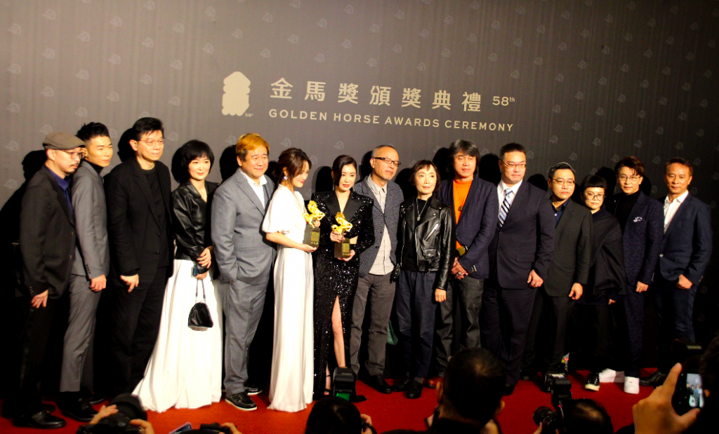 The stars were out in force for the 58th Golden Horse Awards on Saturday in Taipei. (Taiwan News photo)
