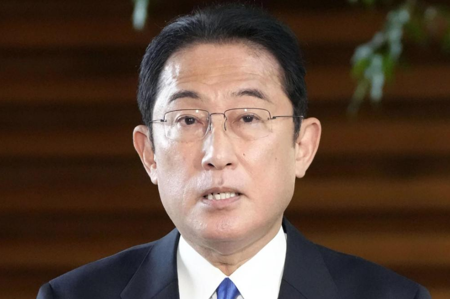 日本首相岸田文雄中午正式拍板，禁止外國人入境。(圖/美聯社)
