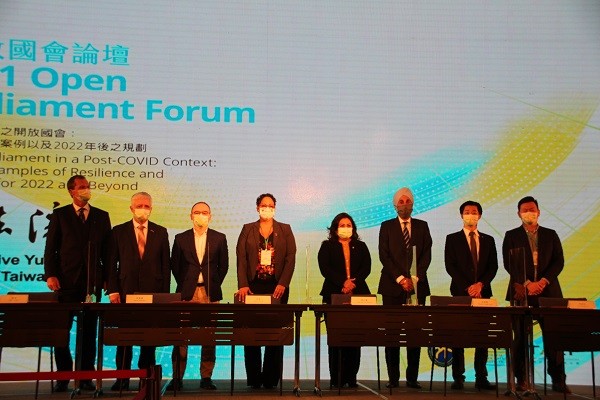 'Together we will make a difference': Open Parliament Forum in Taiwan concludes