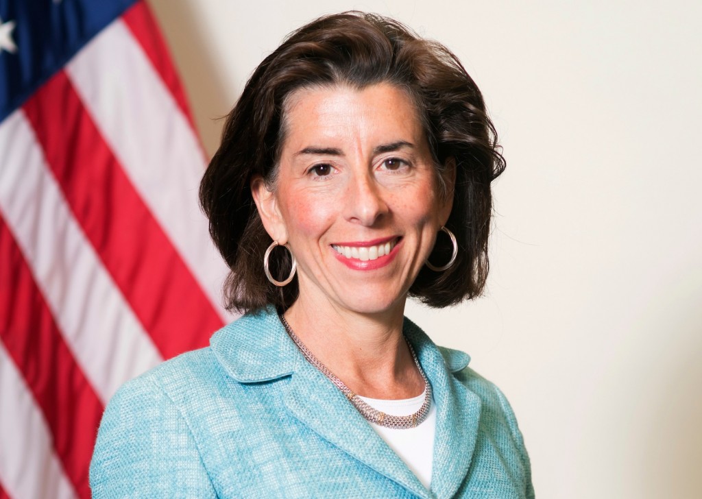 U.S. Secretary of Commerce Gina M. Raimondo. (U.S. Department of Commerce photo)

