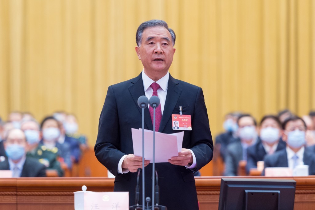 Chinese Communist Party member Wang Yang.
