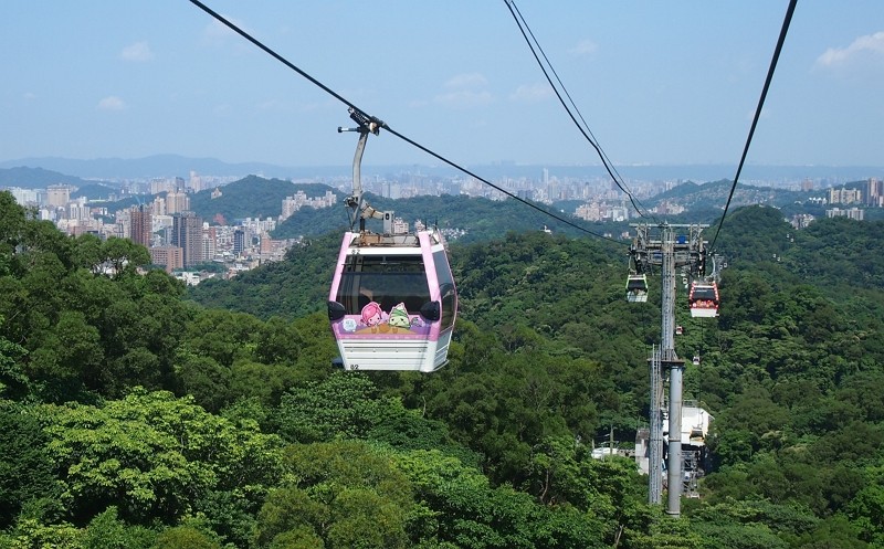 Maokong Gondola. (Facebook, Metro Taipei photo)
