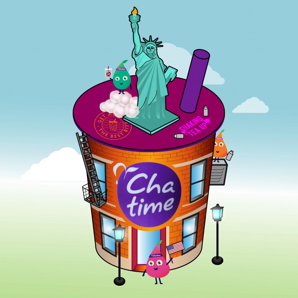 Chatime's New York NFT. (Chatime image)
