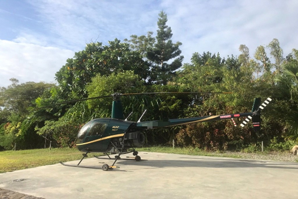 The owner of an unlicensed Robinson R-22 helicopter was found not guilty. 

