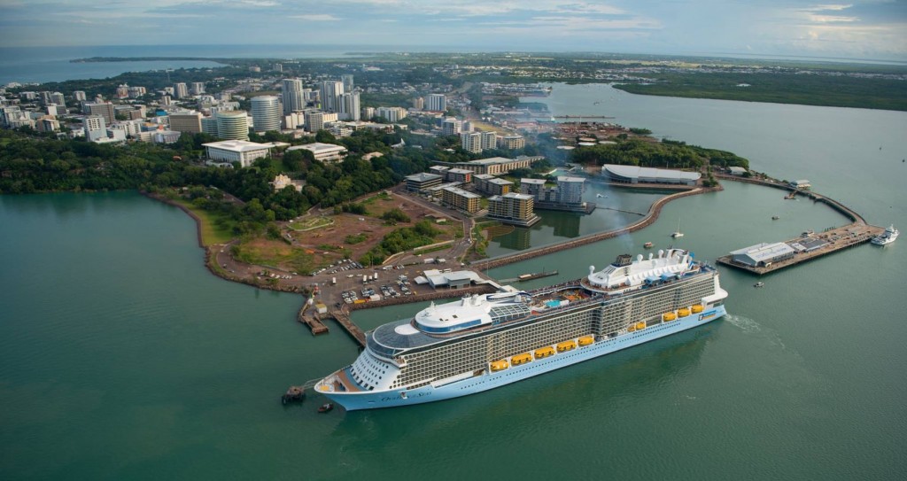Port of Darwin. (Facebook, Darwin Port Operations photo)
