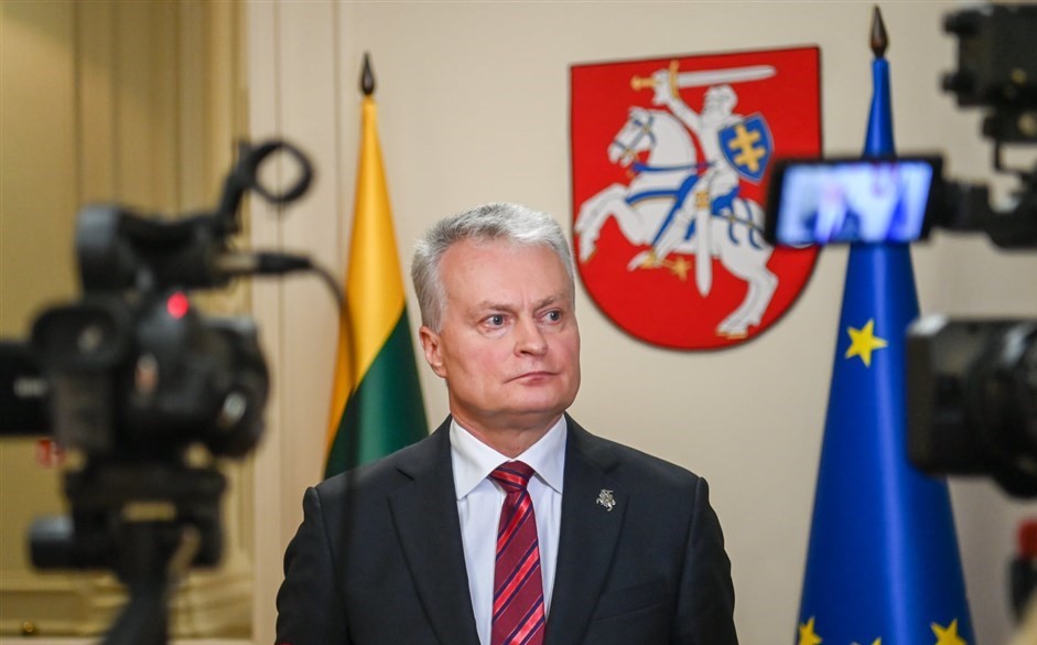 Lithuanian President Gitanas Nauseda. (Facebook, Gitanas Nauseda photo)
