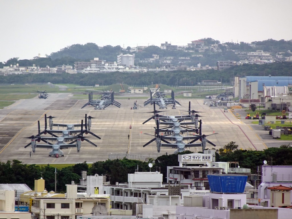 U.S. military base in Okinawa.
