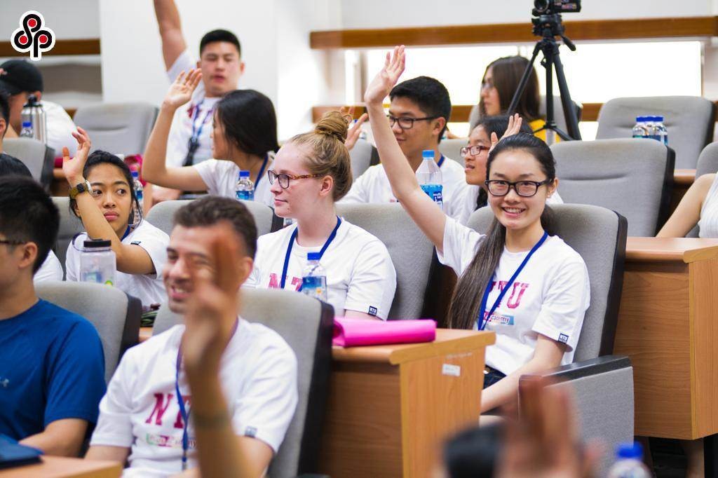 Foreign Mandarin students at NTU. (NTU photo)
