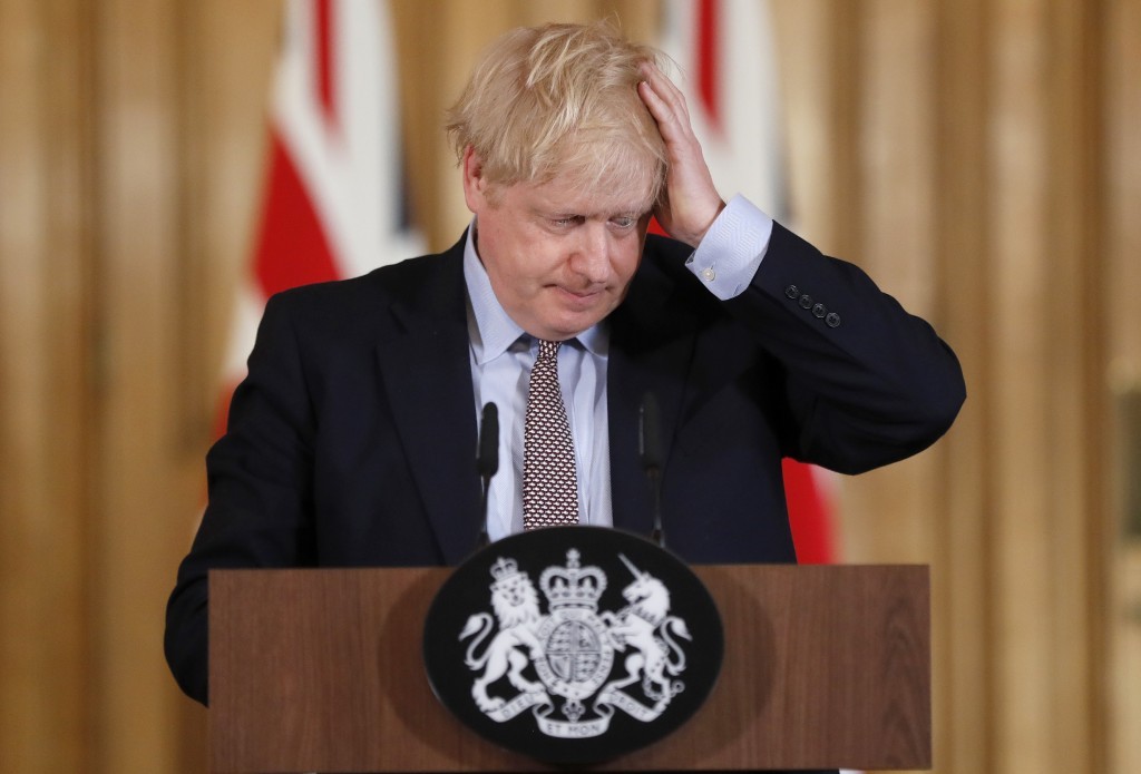 Britain's Prime Minister Boris Johnson  (AP photo)
