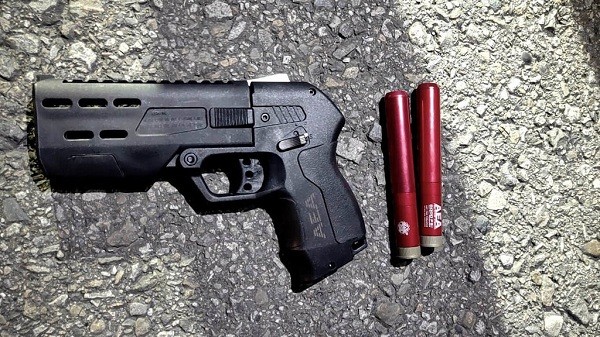Pepper gun fired during road rage incident in central Taiwan