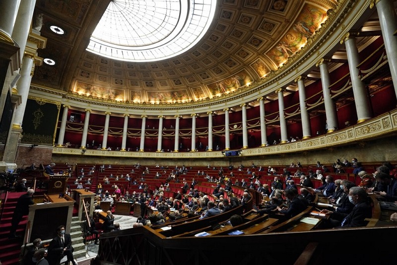 法國國會（圖／AP）
