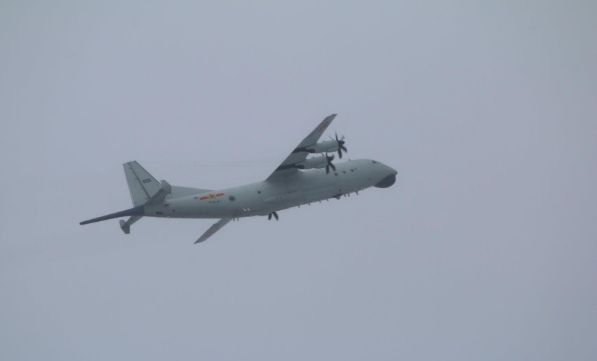 Chinese Y-8 ASW. (MND photo)

