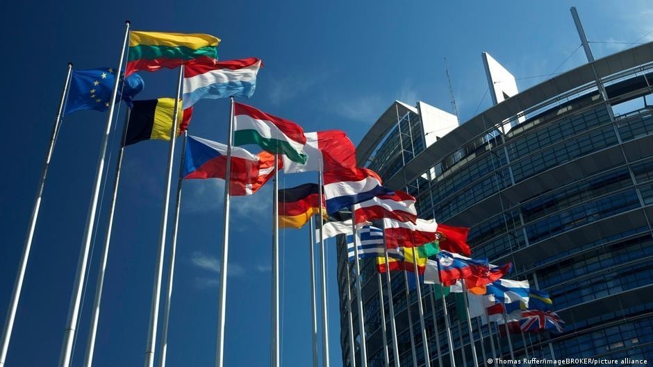 歐洲議會20日通過緊急決議案，聲援香港及立陶宛。（圖／picture alliance)
