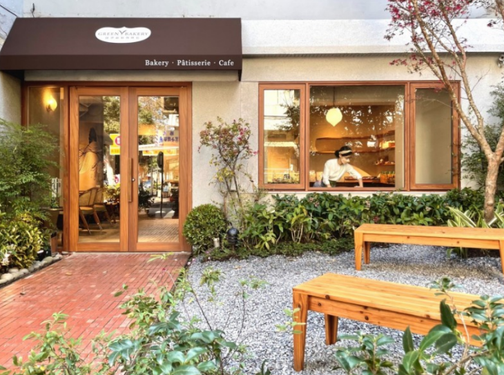 Vegan-friendly 'Green Bakery' opens new space in Taipei. (Wowprime corp. photo)
