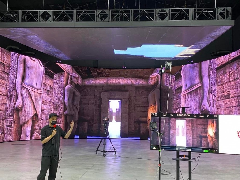 Glassbox partnered with Shih Hsin University to help build Taiwan’s largest LED virtual studio  (Meet Global photo)
