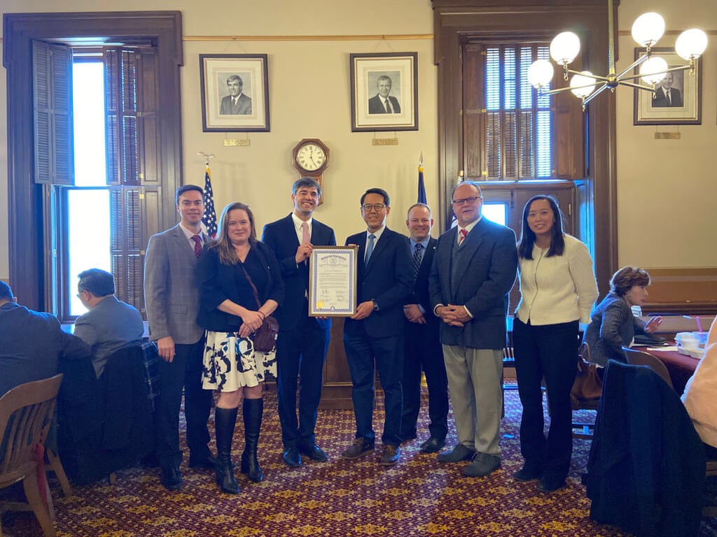 Michigan legislature establishes Taiwan Friendship Caucus.
