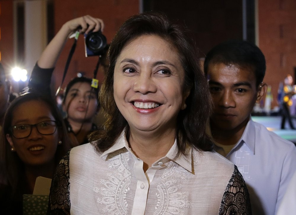 Philippine presidential candidate Maria Leonor Robredo. 
