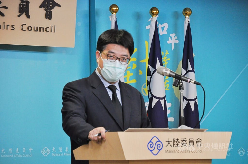 Mainland Affairs Council Spokesman Chiu Chui-cheng. 
