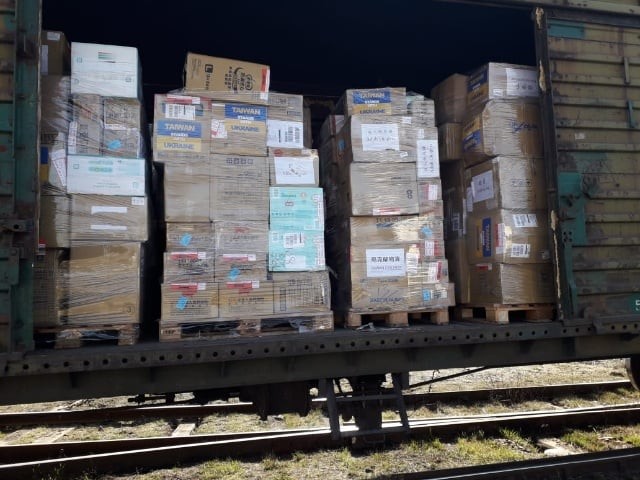 Na Slovensko prichádza druhá várka taiwanských darov pre ukrajinských utečencov |  správy z Taiwanu