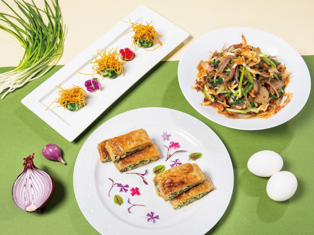 台北凱達X新北市農業局 聯名推出時令珠蔥料理