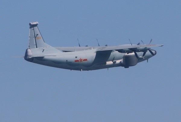 A Y-8 EW aircraft. (Ministry of National Defense photo)
