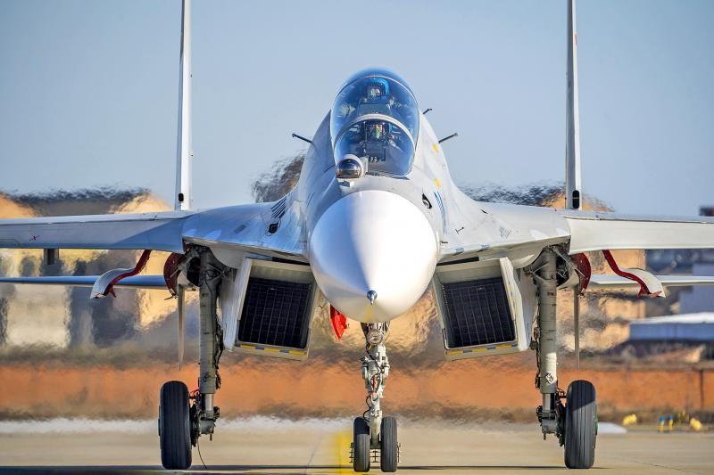 The Shenyang J-16 fighter jet is one of the types of Chinese aircraft most frequently spotted intruding into Taiwan's ADIZ. 
