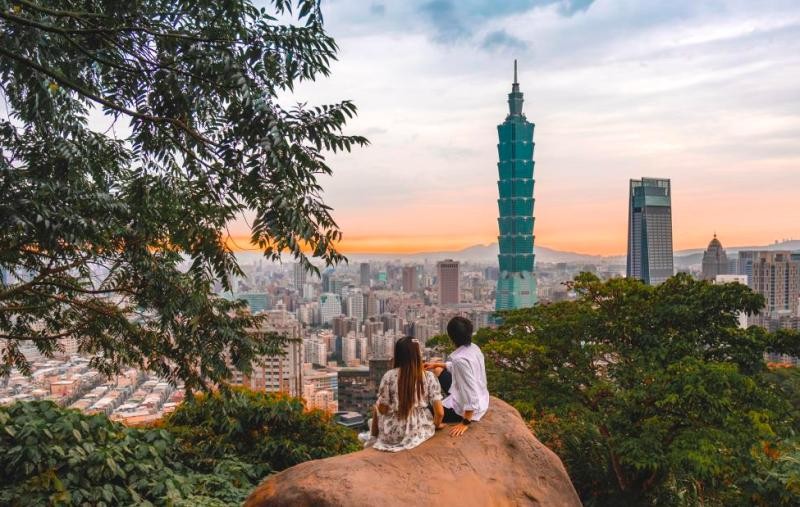 Taipei skyline. (Taiwan Tourism Bureau photo)
