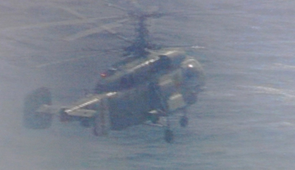 Chinese Ka-28 ASW helicopter. (MND photo)
