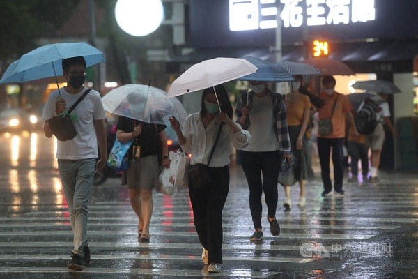 Weather in Taiwan to turn dry from Tuesday
