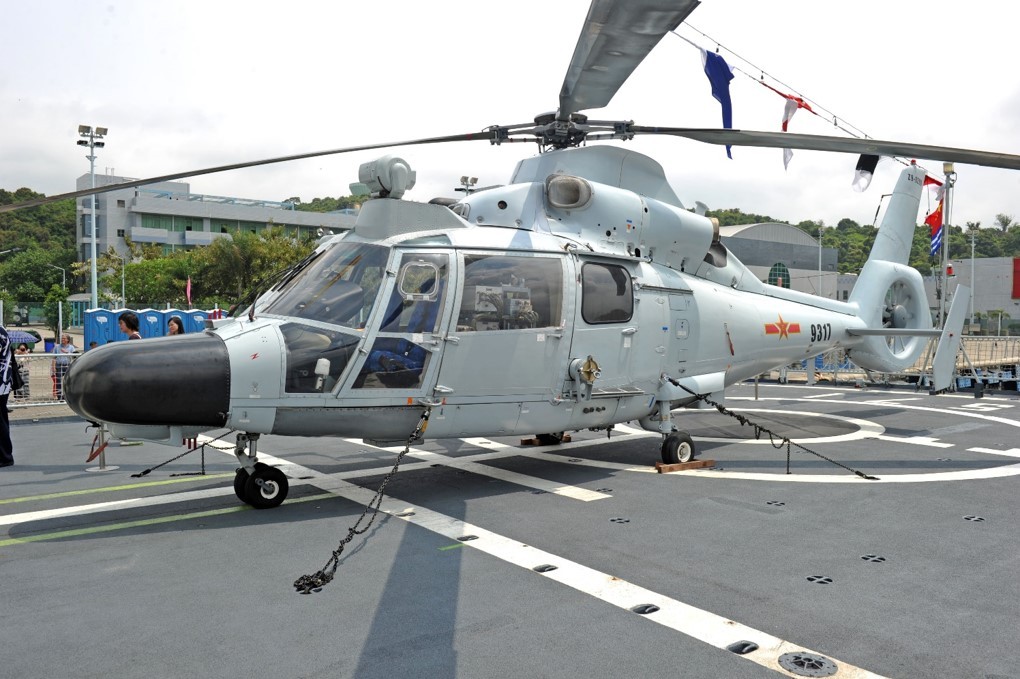 Chinese Z-9 ASW helicopter. (MND photo)
