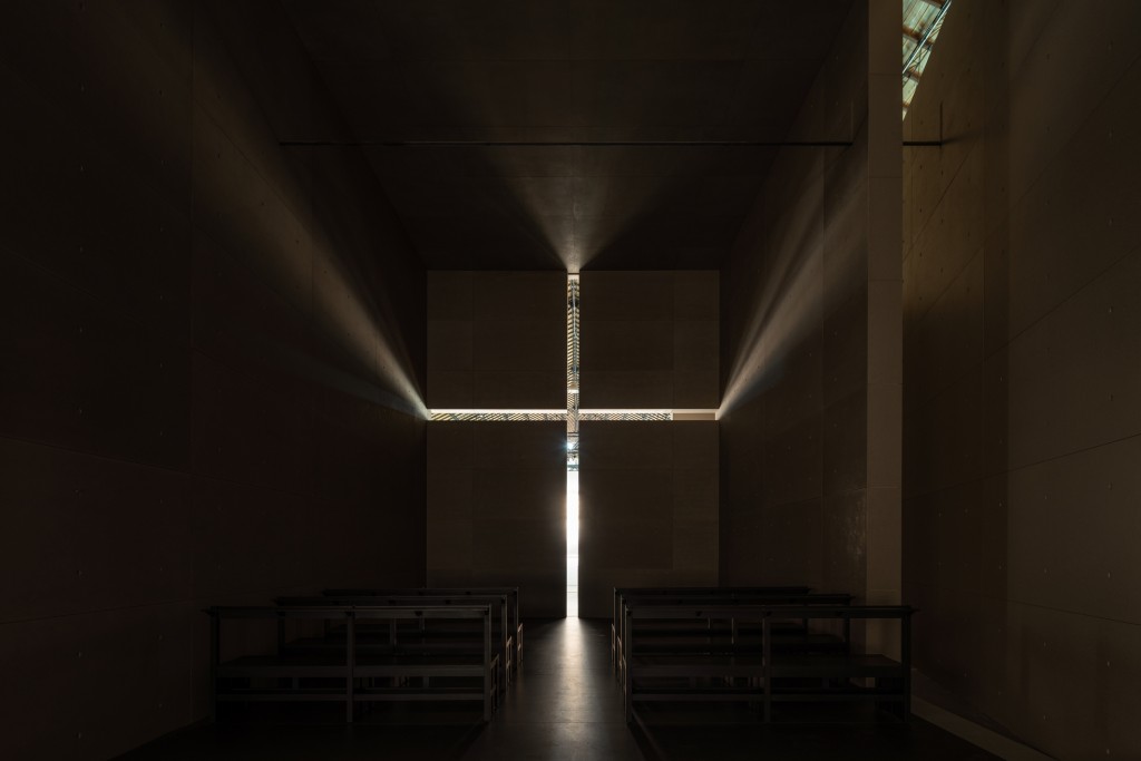 Tadao Ando's "The Church of the Light" offers a peaceful and spiritual space for Taipei visitors. (Jut Art Museum photo)
