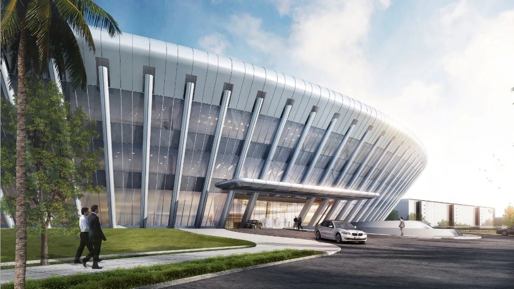 TSMC Phoenix office facility rendering. (TSMC image)
