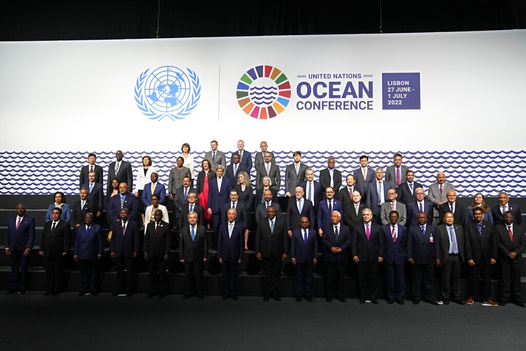 聯合國海洋大會在里斯本開幕（圖／美聯社）
