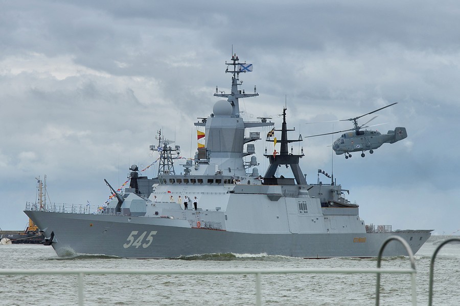 俄國的守護級護衛艦，為新一代多用途匿蹤護衛艦。（圖／維基百科）
