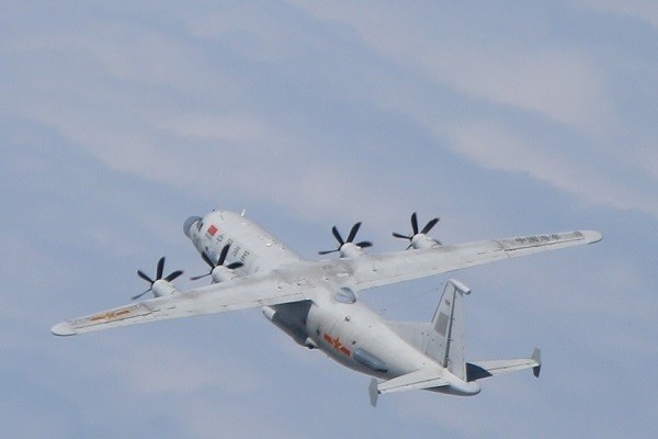 A Shaanxi Y-8 RECCE. (Ministry of National Defense photo)
