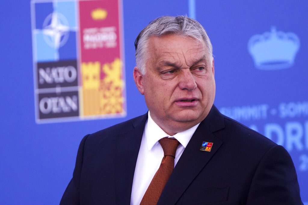 圖為匈牙利總理奧班（Viktor Orbán）。(圖/美聯社)
