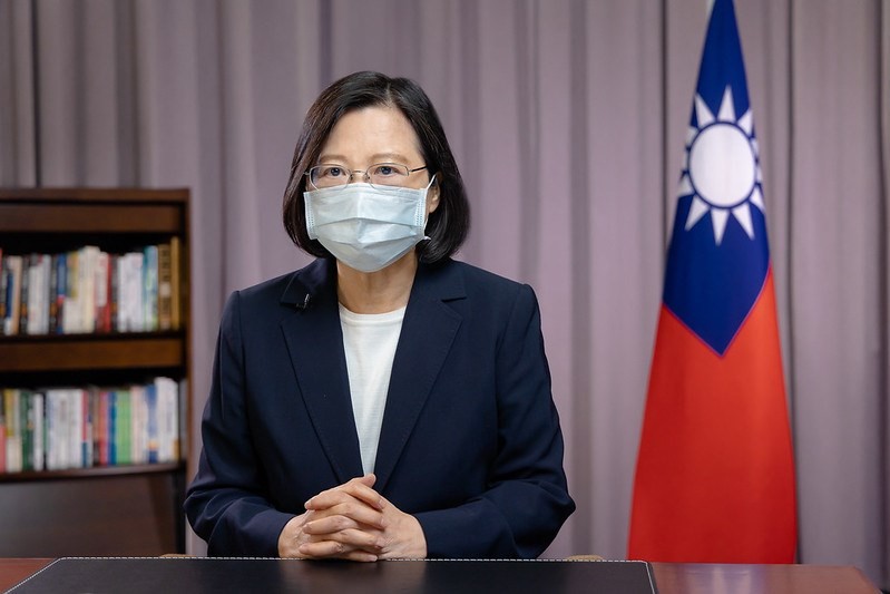 President Tsai Ing-wen. (Presidential Office photo)
