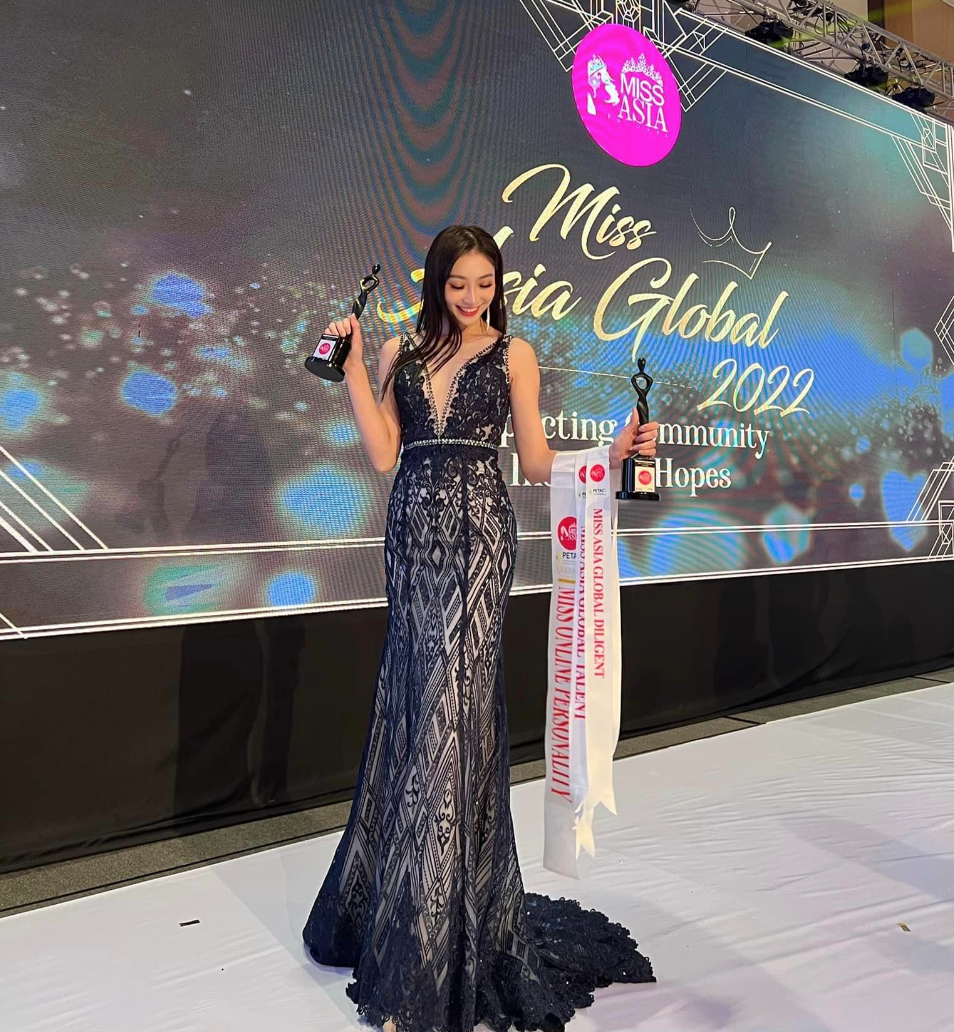 Kao Man-jung overcame China's bullying tactics and triumphed in the Miss Asia Global beauty contest. (Facebook, Kao Man-jung photo)...