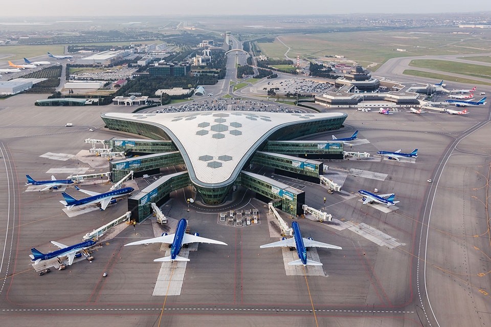 Baku Airport in Azerbaijan. (Facebook, Heydar Aliyev International Airport photo)
