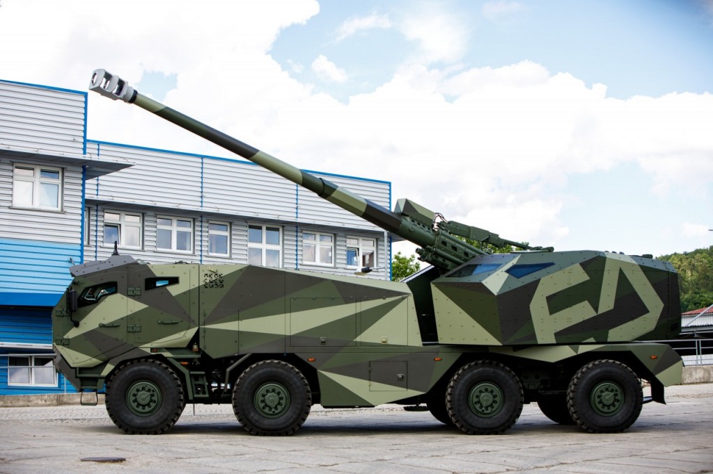 Morana 155 mm Self-Propelled Howitzer. (Excalibur Army photo)
