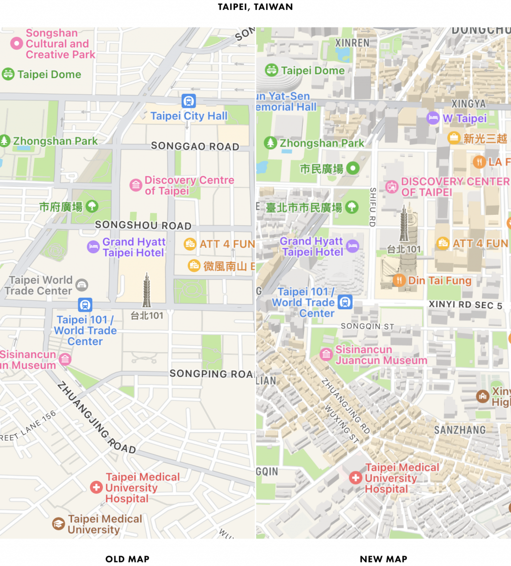 Apple Maps redesign heading to Taiwan in June | Taiwan News | 2023-05-03 11:38:00