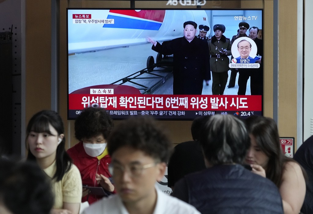 北韓今（31）日發射一枚軍事偵察衛星，引發南韓首爾及日本沖繩地區警報大響（圖／美聯社）
