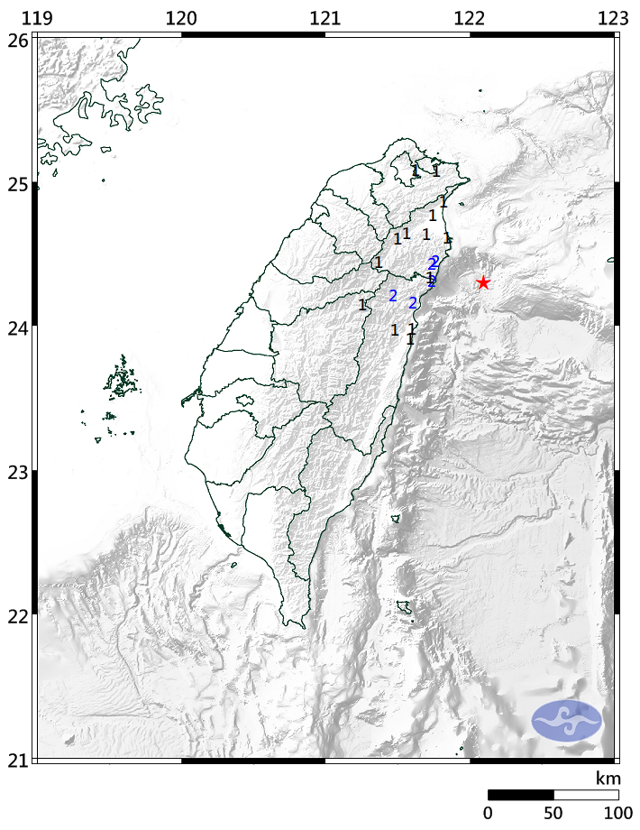 4.5-magnitude earthquake hits northeastern Taiwan |  Taiwan News