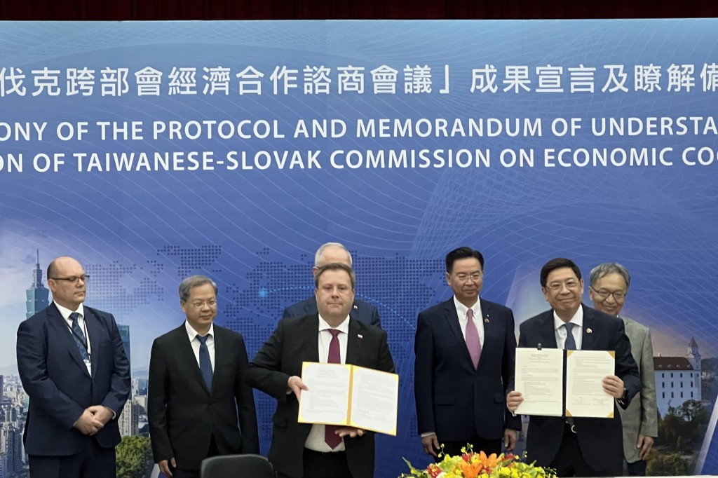 Taiwan a Slovensko podpísali 8 zmlúv v oblasti zdravotníctva, technológií a vzdelávania  Taiwan News