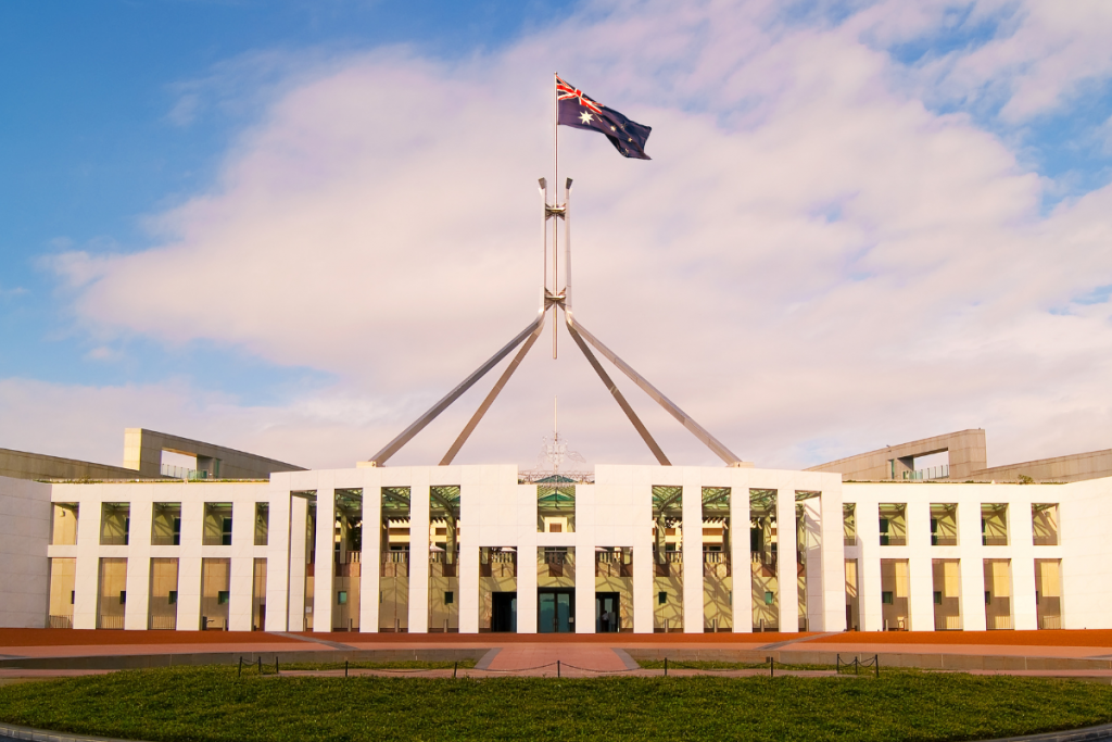 Australia's Parliament House in Canberra. (Canva photo)
