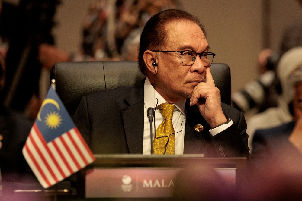 馬來西亞首相安華（圖／路透社Anwar Ibrahim）
