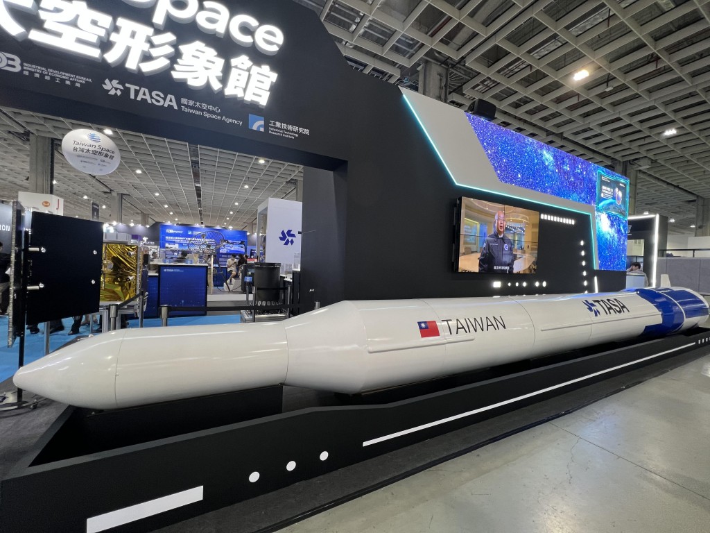Taiwan Space Agency's new satellite carrier rocket. (Taiwan News, Kelvin Chen photo)
